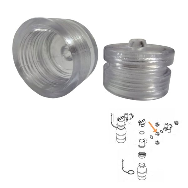 Ponteira Plástica Coletor Amostra Cega 0mm Ponteira Plástica Coletor Amostra Cega 0mm