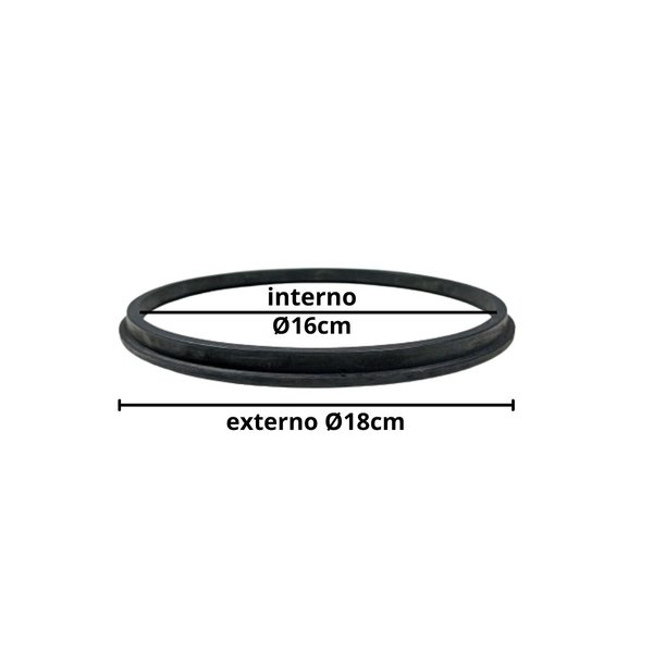 Junta da Tampa Plástica do Garrafão e Depósito Vácuo Inox 64lts Junta da Tampa Plástica do Garrafão e Depósito Vácuo Inox 64lts