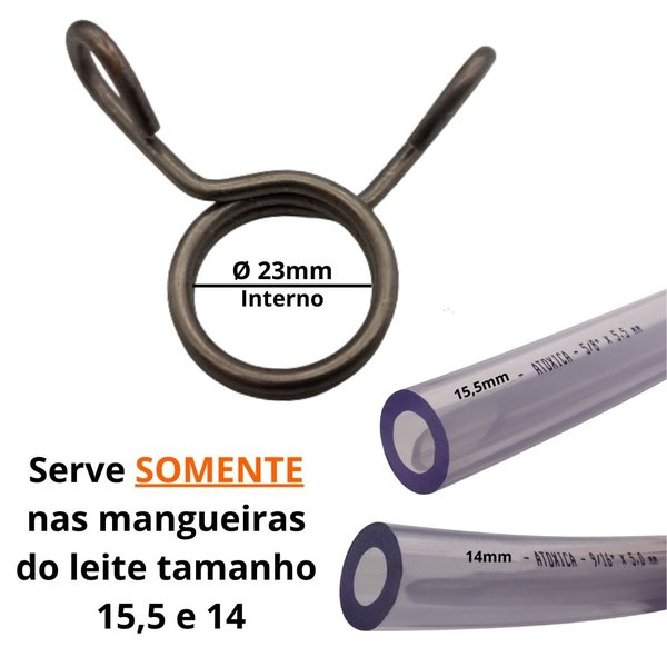 Mola Inox do Filtro de Leite Mola Inox do Filtro de Leite