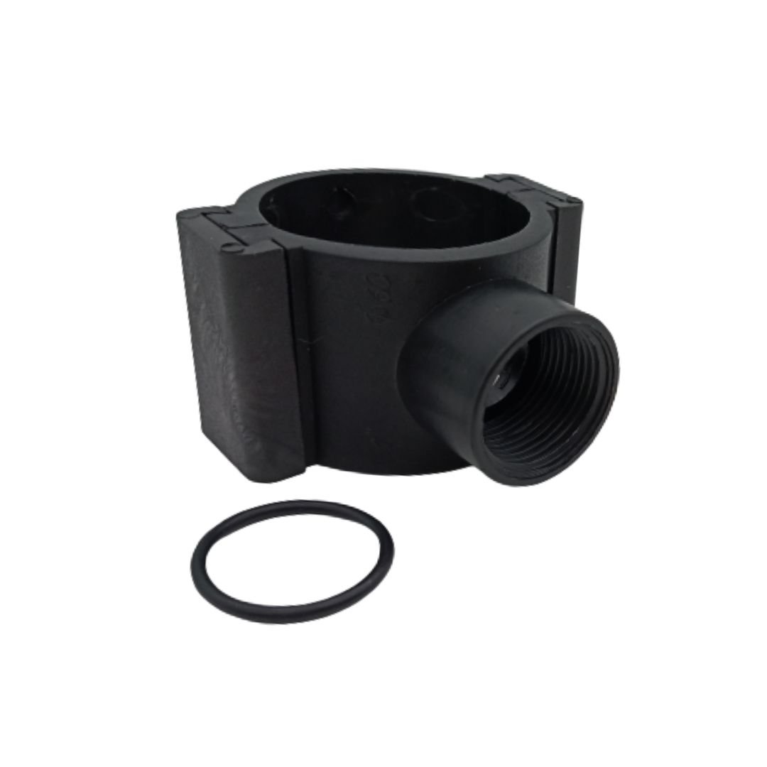 Abracadeira para Cano 60 mm Rosca 1 pol (Chaveta)