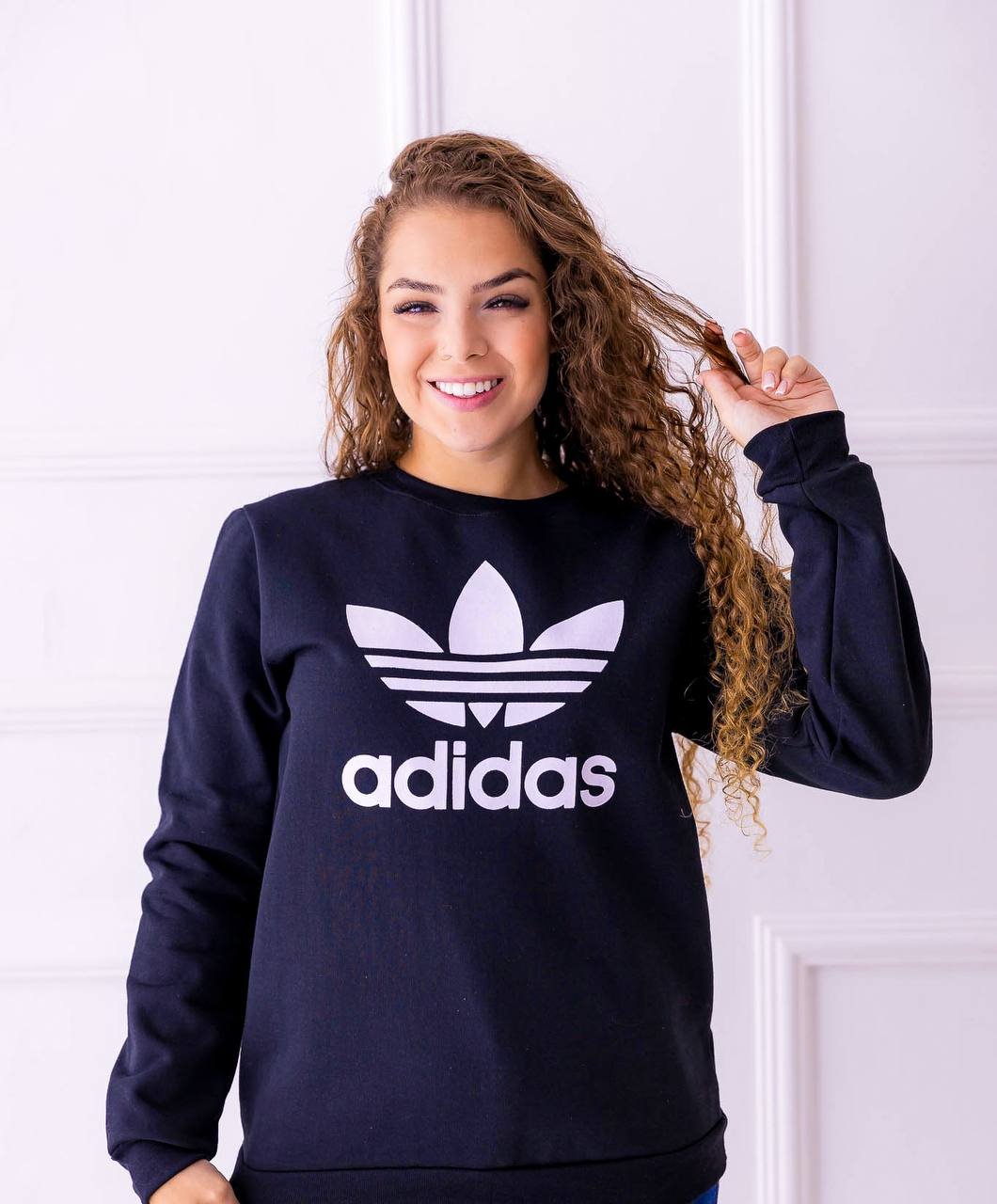 Casaco de best sale moletom adidas