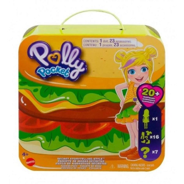 Polly Pocket Pacote de Modas - Mattel