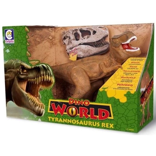 Dinossauro Dino World Baby T-rex Cotiplas 2338