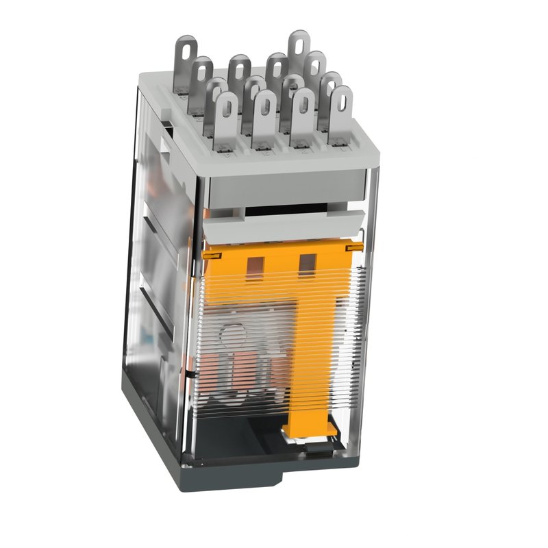 Relé de interface 230VCA 4NAF 3A com LED - RXM4LB2P7