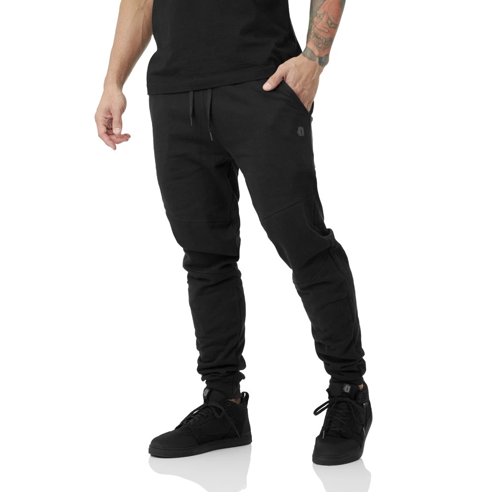 Calça de moletom masculina 2024 preta