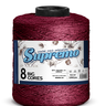 Barbante Big Cores 1,8 Kg N°8 - Supremo Fios Barbante Big Cores 1,8 Kg N°8 - Supremo Fios