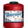 Barbante Big Cores 1,8 Kg N°8 - Supremo Fios Barbante Big Cores 1,8 Kg N°8 - Supremo Fios