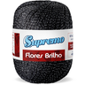 Novelo Flores Brilho N°6 Cores - Supremo Fios Novelo Flores Brilho N°6 Cores - Supremo Fios