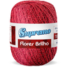 Novelo Flores Brilho N°6 Cores - Supremo Fios Novelo Flores Brilho N°6 Cores - Supremo Fios