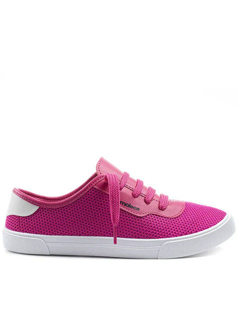 Tenis casual moleca rosa clearance