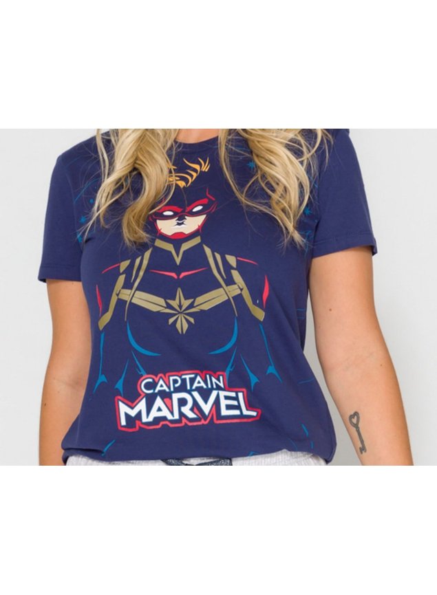 Calça Legging Capitã Marvel