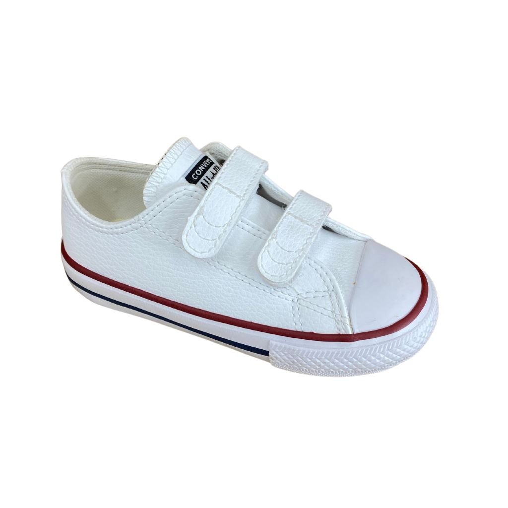 All star sale velcro vermelho