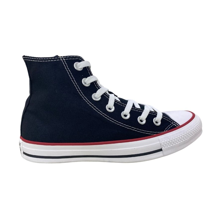 All Star Plataforma Cano Alto Preto - Pink Wave Store