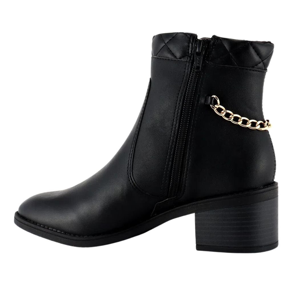 Bota ramarim adereço preto clearance