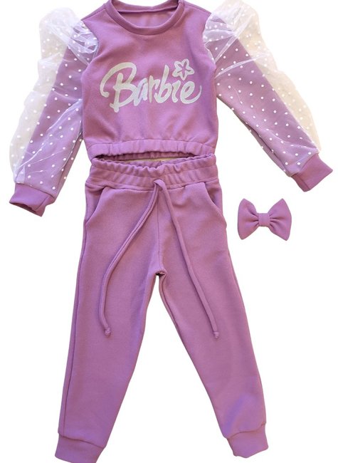 Conjunto Feminina Barbie Girl Kit Roupas De Luxo Juvenil Blogueirinha