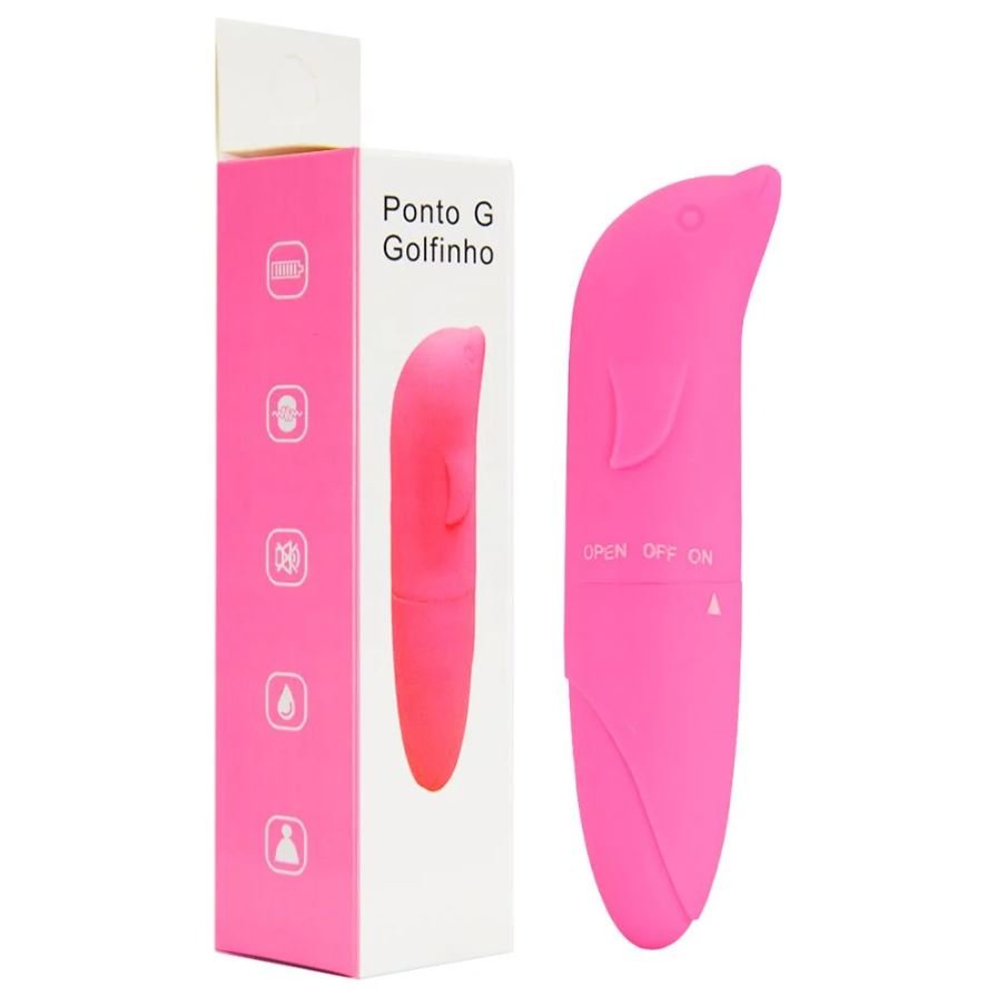 Vibrador Ponto G Aveludado Rosa Aninha Intimates Lingerie 1419