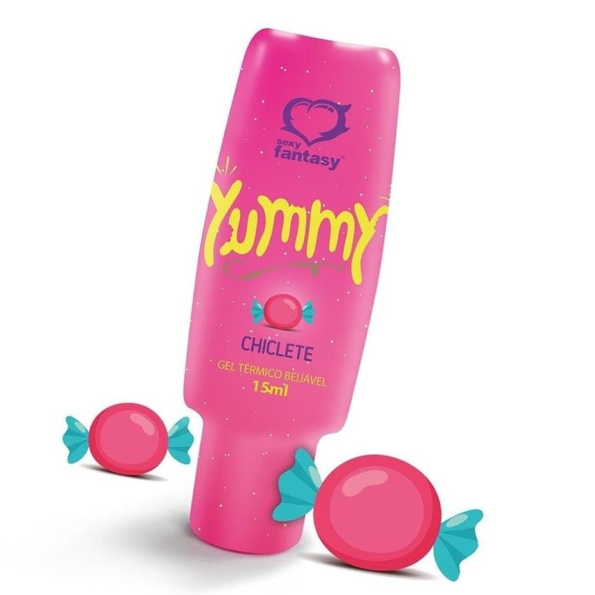 Gel Térmico Comestível Yummy 15ml Sexy Fantasy Aninha Intimates 