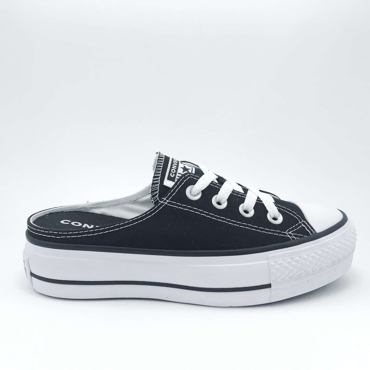 All star best sale mule preto