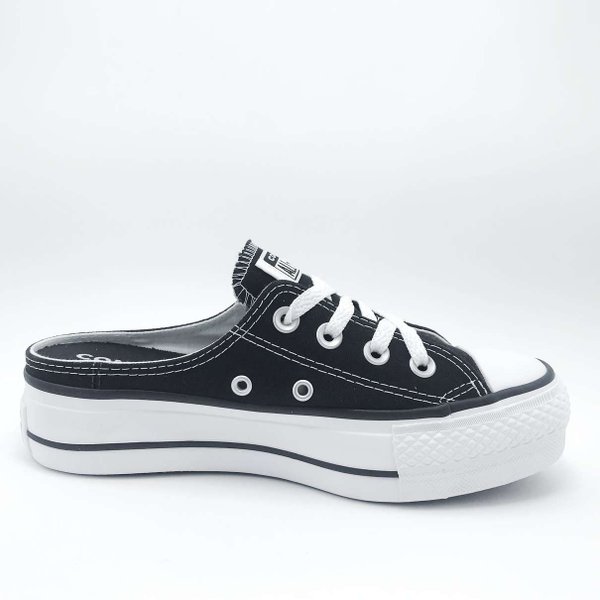 Tênis Converse All Star Chuck Taylor Lift Feminino - Preto/Branco