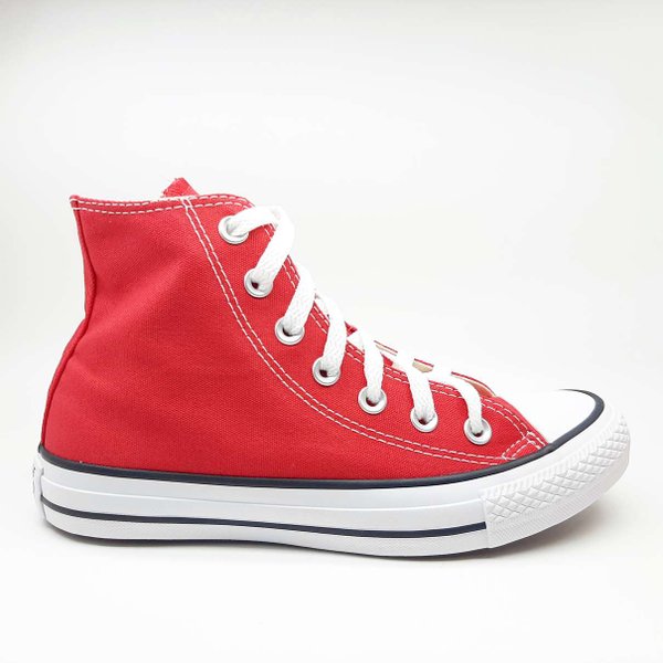 Tênis Converse Chuck Taylor All Star Cano Alto CT0004 - Preto/Vermelho