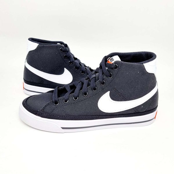 Tênis Abotinado Unissex Nike Court Legacy CNVS MID Preto