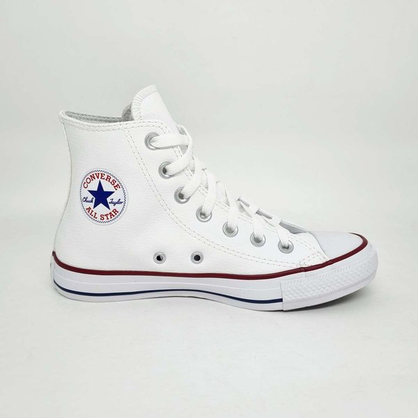 Tênis Converse Chuck Taylor All Star Cano Alto Feminino Branco / Lilás