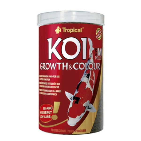 Ração Tropical Koi Growth & Colour M