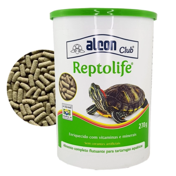 ação Alcon Club Reptolife 270g Para Tartaruga