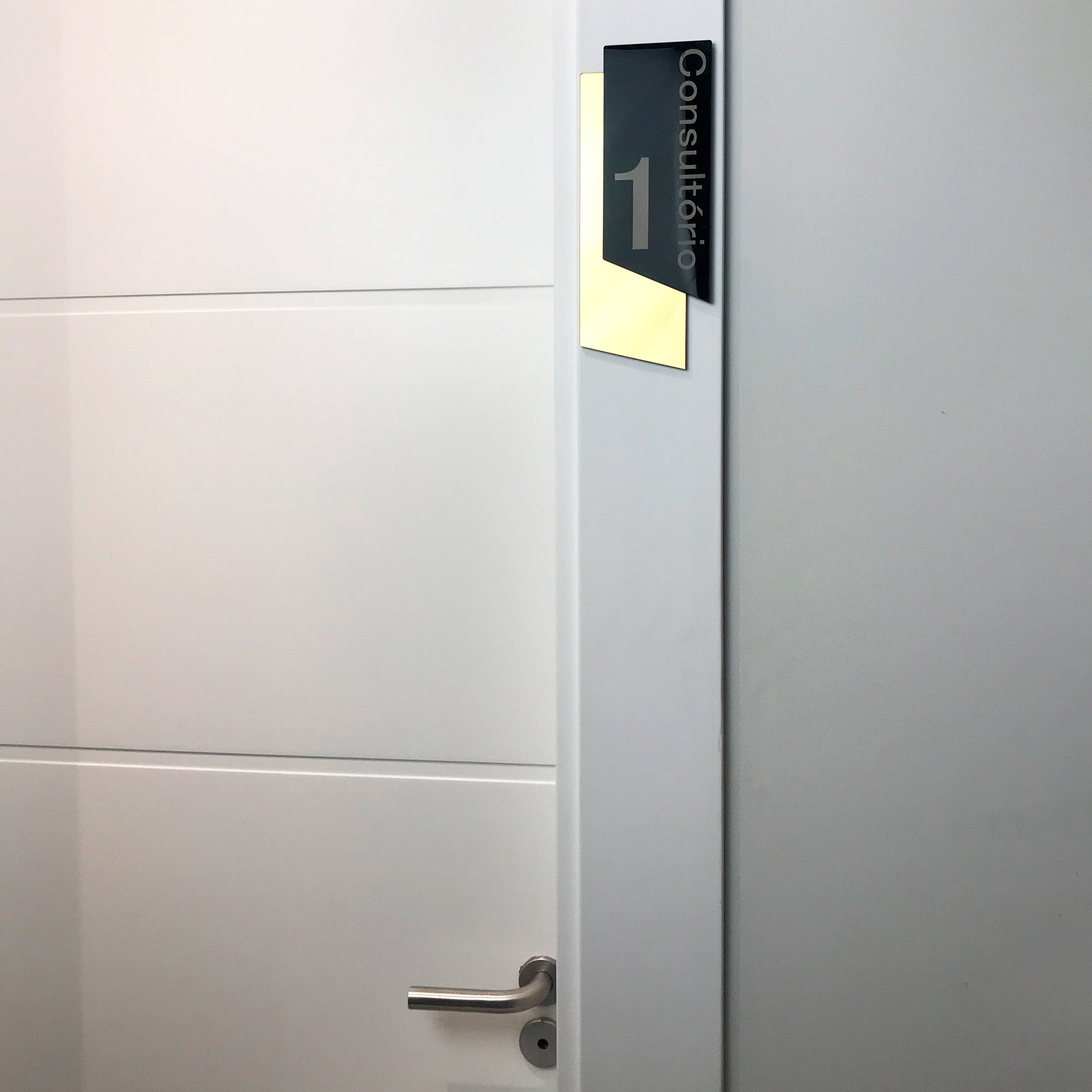 Placas de Identificação de Portas Acrílico | Archneer