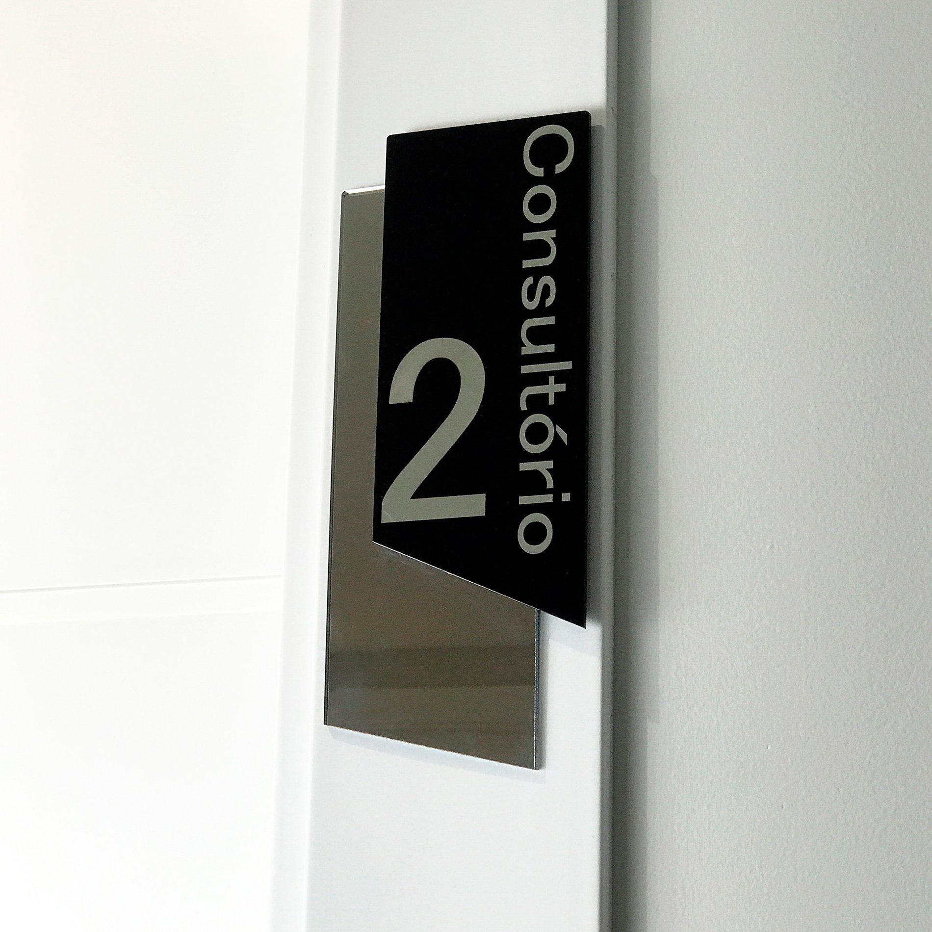 Placas de Identificação de Portas Acrílico | Archneer