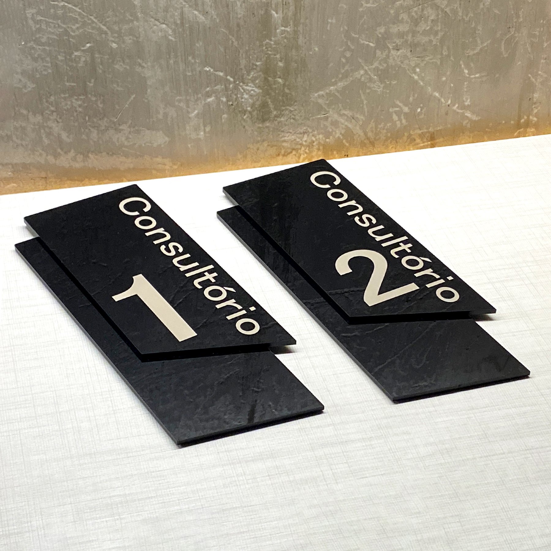 Placas De Identificacao Exclusivas Para Portas