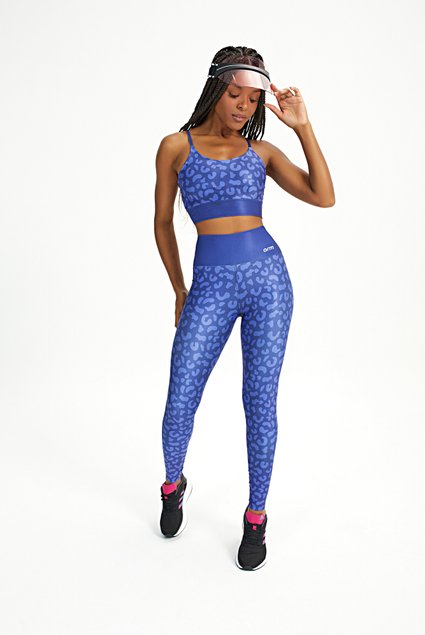 Conjunto de academia feminino moda fitness conjunto feminino - R$ 164.00,  cor Cinza #111656, compre agora