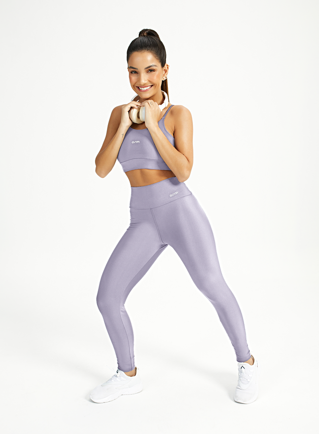 Conjunto Feminino Fitness Legging + Top Básico Terracota