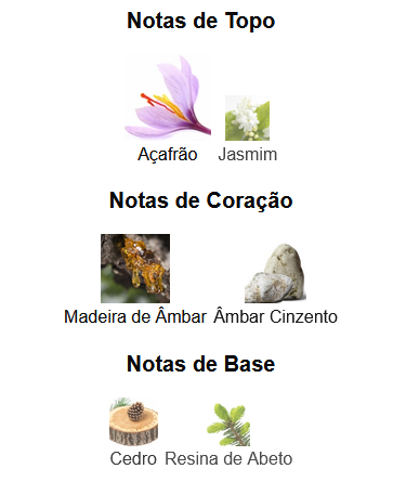 notas amber rouge