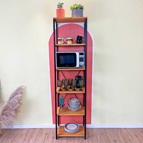 estante style de ferro e madeira slim 6 prateleiras industrial nozes e preto 3 web