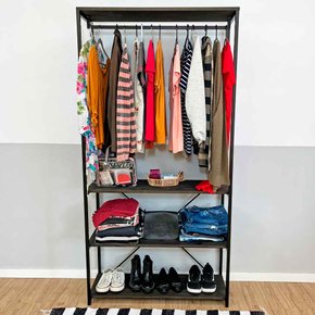 arara de roupas high ample tabaco e preto 2 web