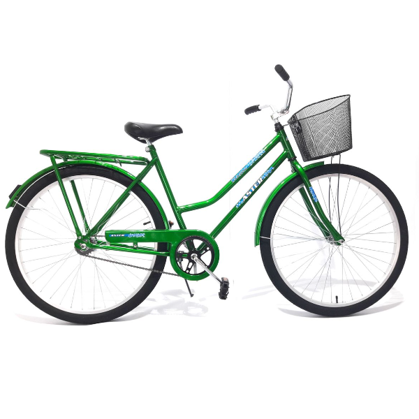 bicicleta aster classic aster bike shop cesta paralama tradicional verde