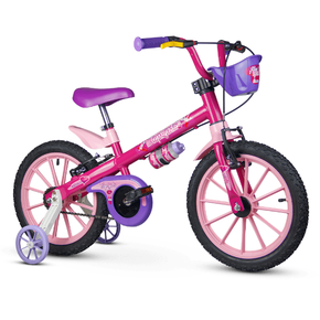 Bicicleta aro 16 Infantil Menina Nathor Top Girl