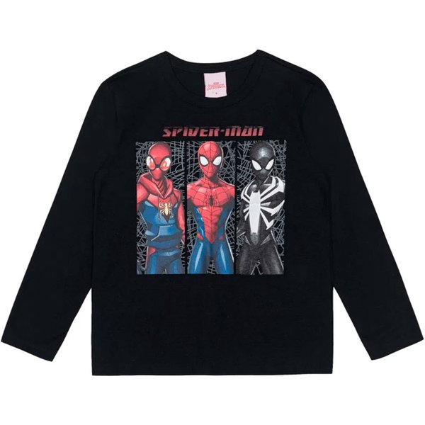 43819 camiseta spiderman preto1