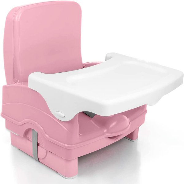 32253 Cadeira de Alimentação Infantil Portátil Cake rosa 5