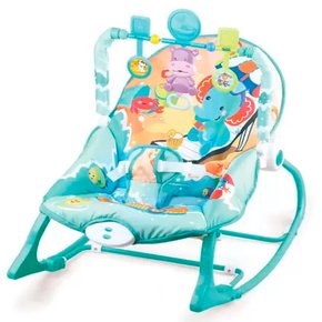 Cadeira Bebê Descanso Vibratória Musical Lite Corações na