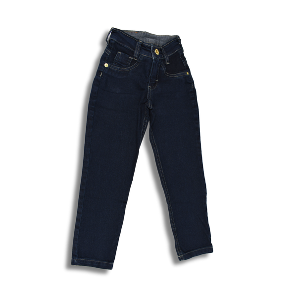 33119 Calça Infantil Feminina Skinny Jeans Azul Escura