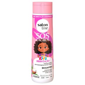 57392 shampoo infantil sos cachos hidratacao salon line kids 300ml
