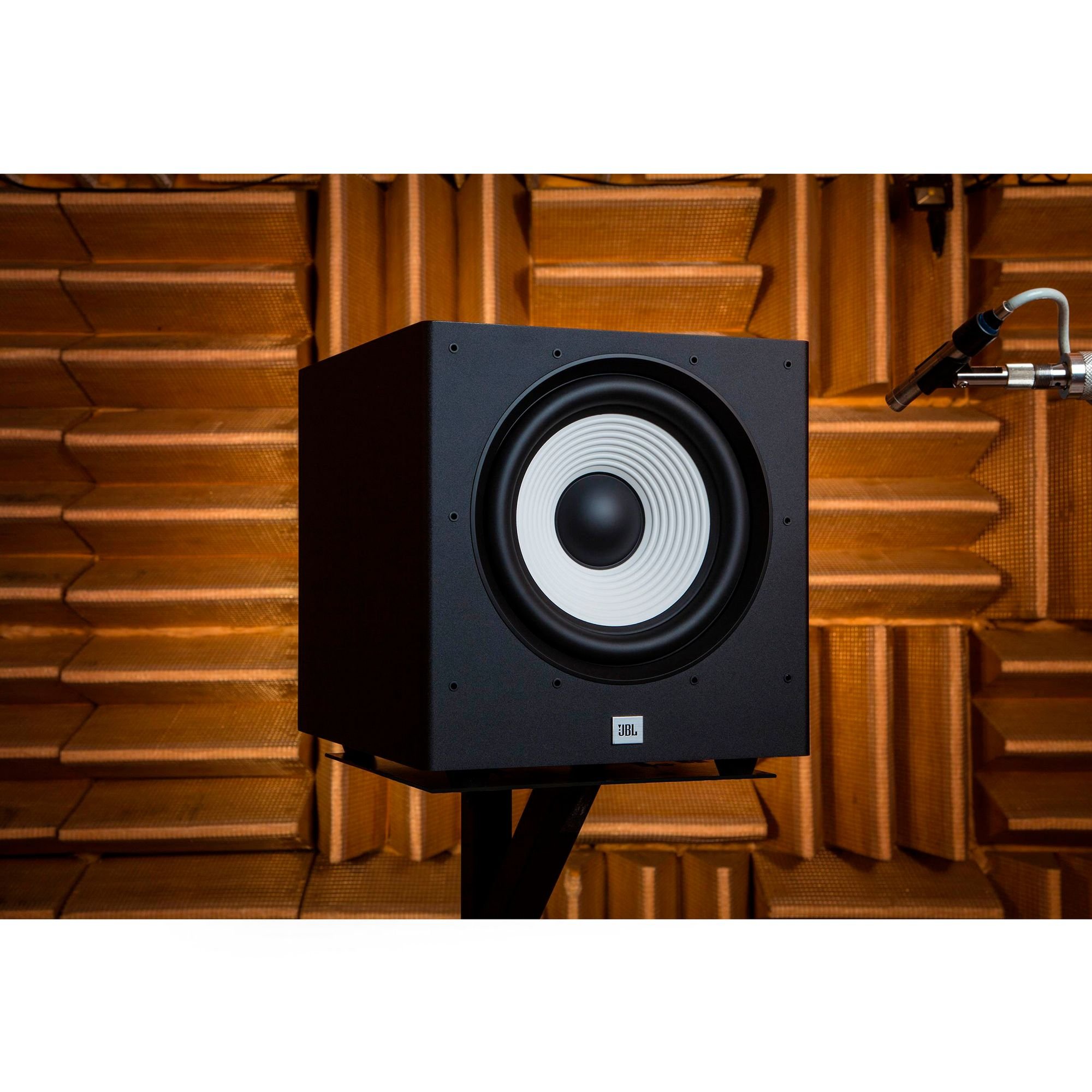 Subwoofer Ativo Jbl Stage A P W Rms Preto