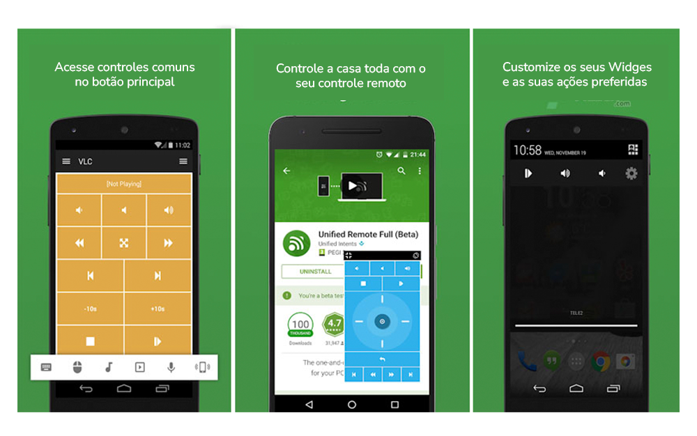 Apps de controle remoto: conheça cinco opções para Android e iPhone