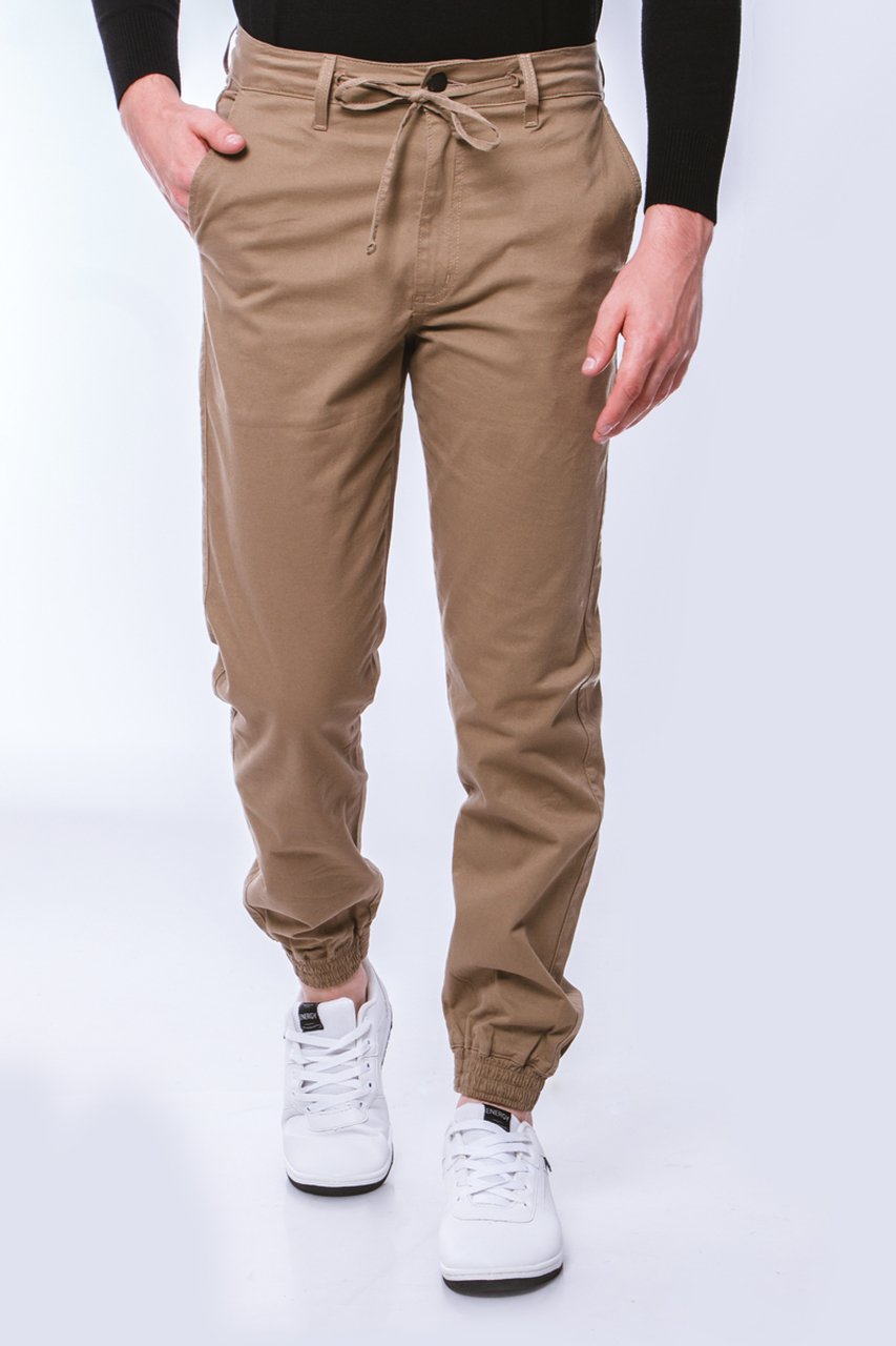 Calca jeans best sale jogger masculina