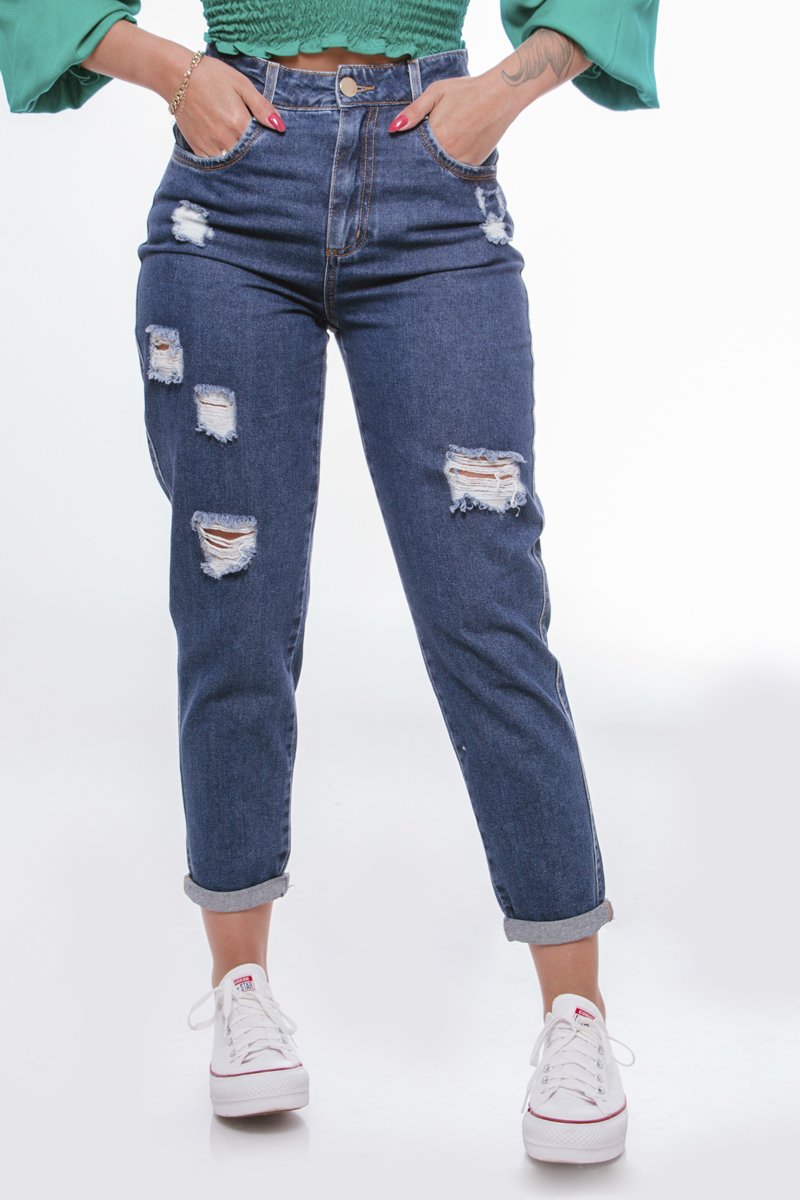 Calça comprida sale feminina jeans