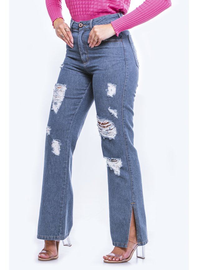 calca jeans wide leg liana feminina awe jeans 4