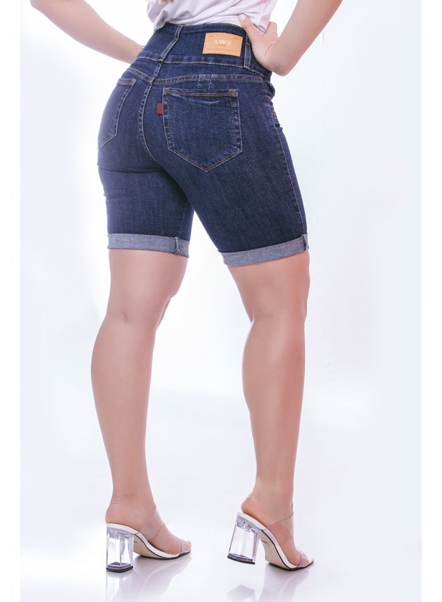 bermuda confort nataly feminina awe jeans 4