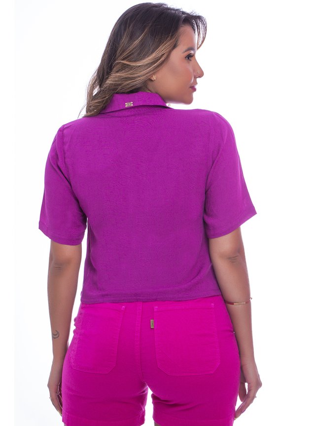 camisa cropped fabricia violeta feminina awe jeans 4